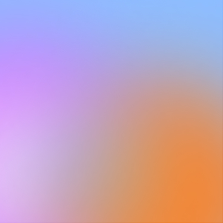 Color gradient with shades of orange and blue
